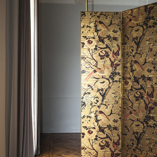 Silkbird Gold Behang Lacca behangcollectie