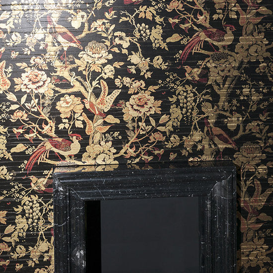 Silkbird Gold Behang Lacca behangcollectie