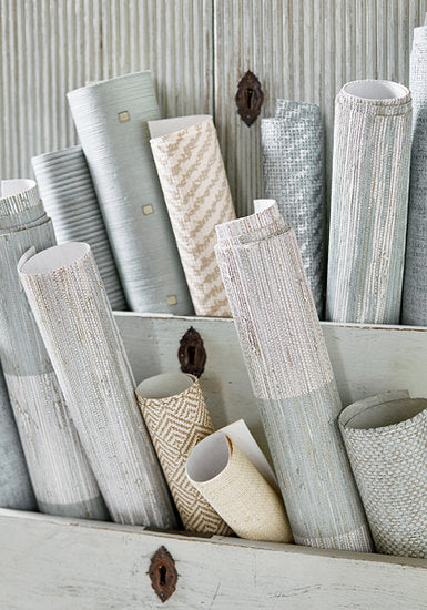 Thibaut Golden Gate Behang - Seamist