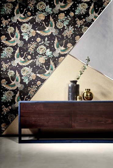 ARTE behang Crane behangpapier Takara collectie 28502 sfeer