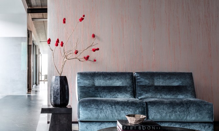 ARTE behang Cobalt behangpapier Takara