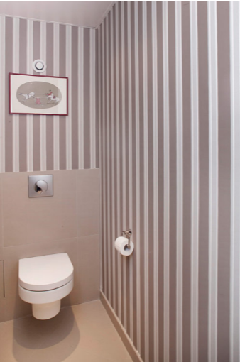 Block Print Stripe Behang Farrow and Ball BP758