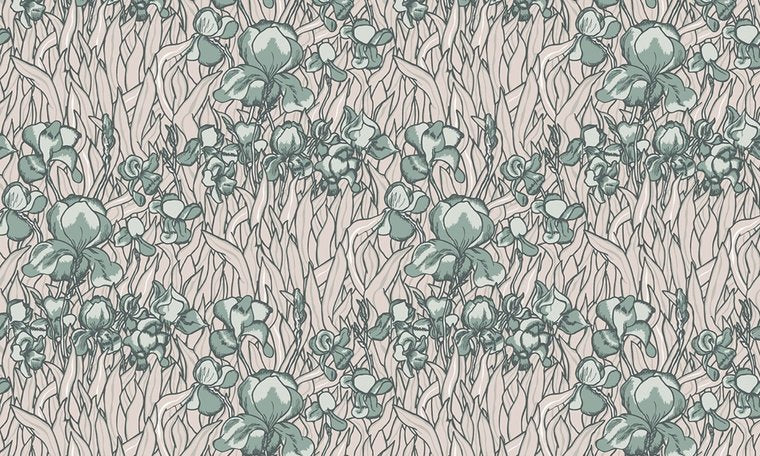 Iris behang Arte Flavor Paper For ARTE Behang Collectie FP1042