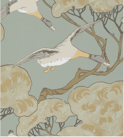 Eenden Behang Mulberry Home Flying Ducks FG090.H54