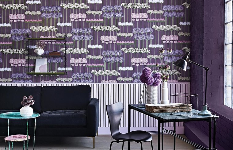 Cole and son Allium behang papier Botanical Botanica 115-12036