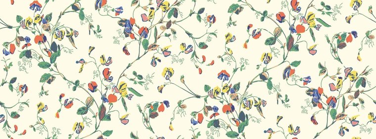 Cole & Son Sweet Pea behang botanical botanica behang 115-11032