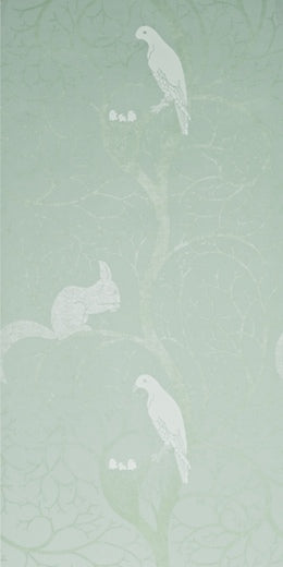 DVIWSQ103 sanderson Behang Vintage Squirrel & Dove