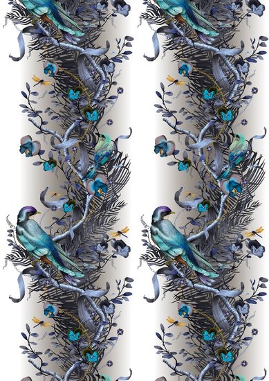 Kit Miles Birds In Chains Behang