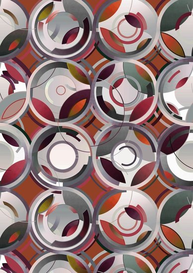 Kit Miles Behang Cylinders luna mica 803