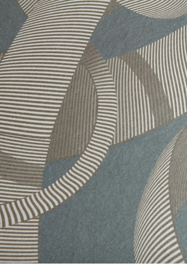 Kit Miles Optical Damask Behang LUNA MICA 902