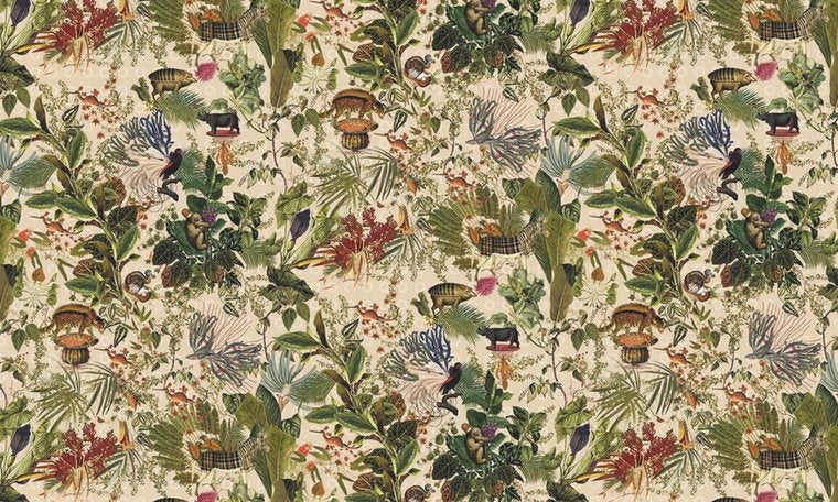 Moooi Menagerie of Extinct Animals behang raven arte MO2072