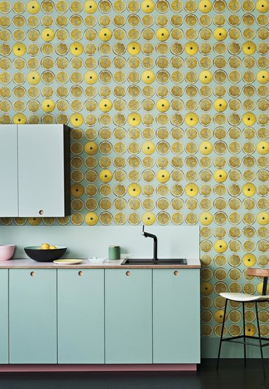 Fornasetti Arance behang 114-24047 Cole and Son sfeerimpressie