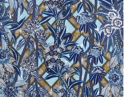 Pierre Frey Swahili Grand Behang Rituel Collectie FP538002