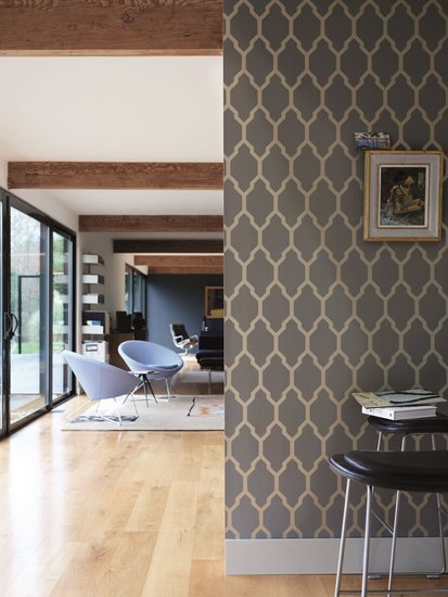 Farrow and Ball Tessella Metallic Behang BP3611