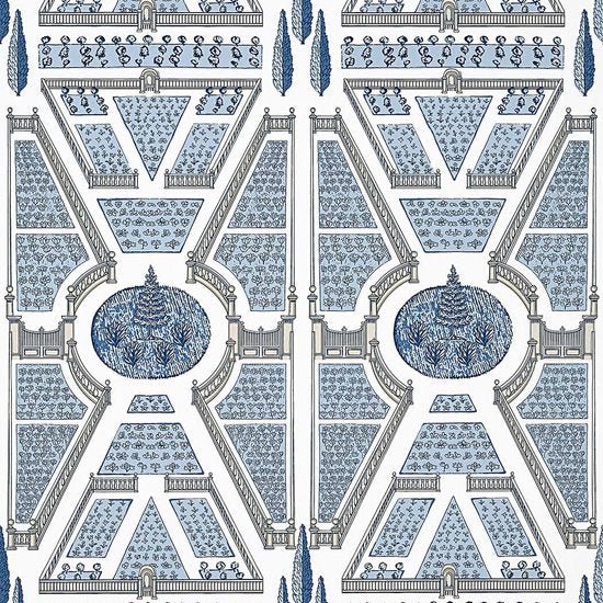 Anna French Aerial Garden Behang Savoy AT9600 - LAB COLOUR THE WORLD