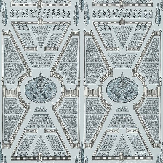 Anna French Aerial Garden BehangBehang AT9601 - LAB COLOUR THE WORLD