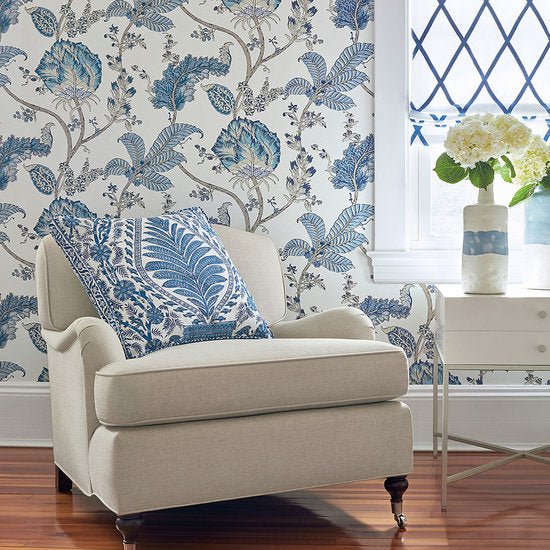 Anna French Kalamkari Vine Behang Palampore AT78740 - LAB COLOUR THE WORLD
