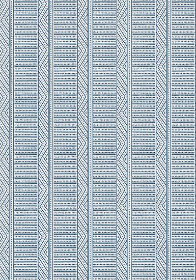 Anna French Montecito Stripe Behang Palampore AT78721 - LAB COLOUR THE WORLD