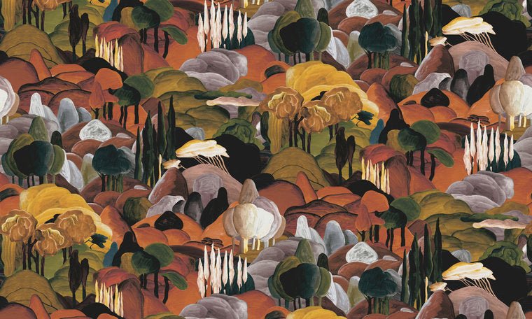 ARTE All'Ombra dei Cipressi Behang 97500 - LAB COLOUR THE WORLD