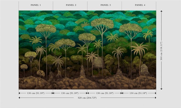 ARTE Ciel Tropical Behang 97652 - LAB COLOUR THE WORLD