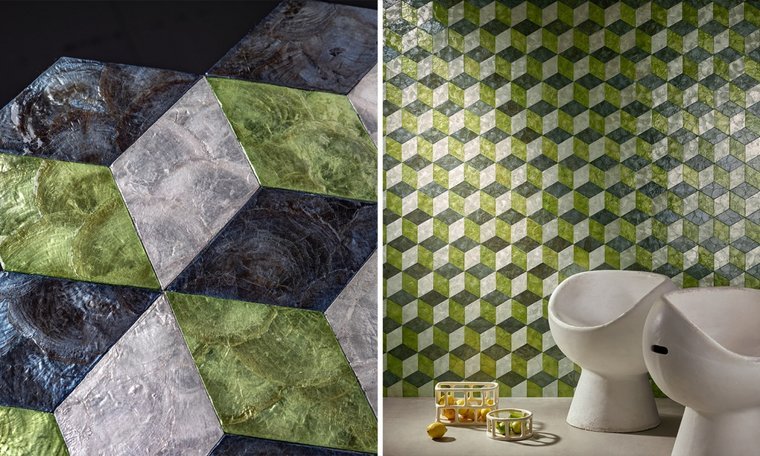 ARTE Cubic Behang Ever Green 33701 - LAB COLOUR THE WORLD