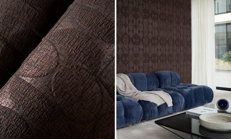 ARTE Curve Behang Petrol 85552 - LAB COLOUR THE WORLD