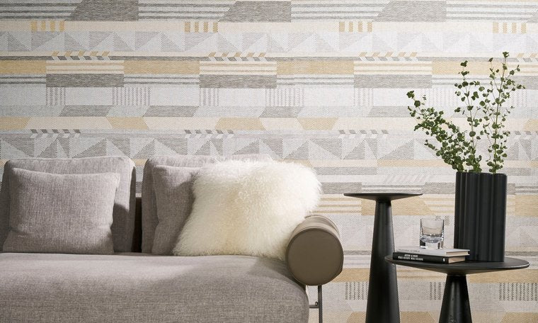 ARTE Etno Behang White Grey 22001 - LAB COLOUR THE WORLD