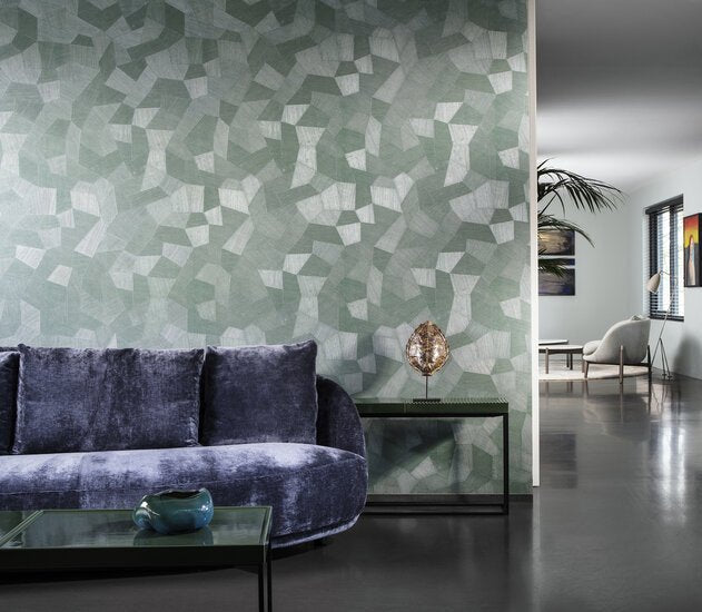 ARTE Facet Behang Sage 75308A - LAB COLOUR THE WORLD