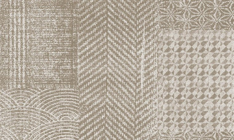 ARTE Flamant Patchwork Behang Caractère 12050 - LAB COLOUR THE WORLD