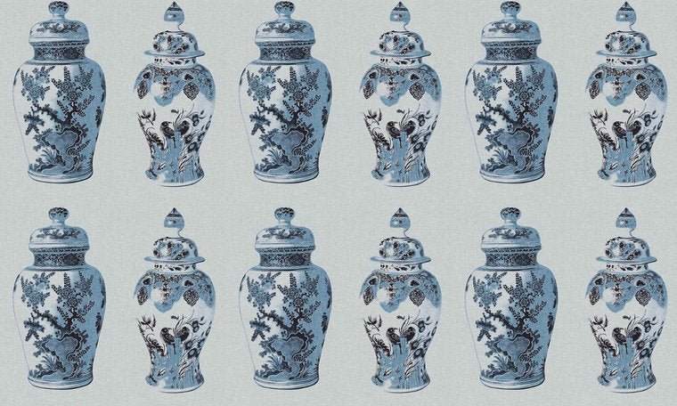 ARTE Flamant Poterie Atlantic Behang 80000 - LAB COLOUR THE WORLD
