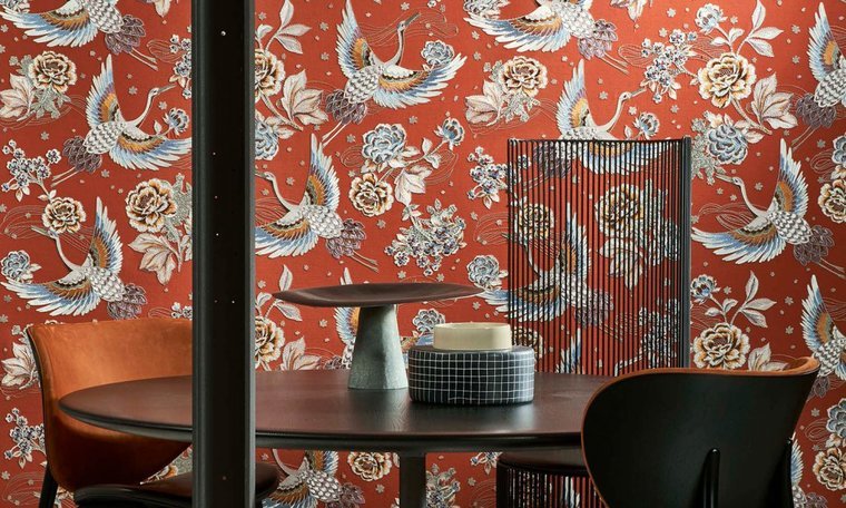 ARTE Kraanvogel Behang Crane 28500 - LAB COLOUR THE WORLD