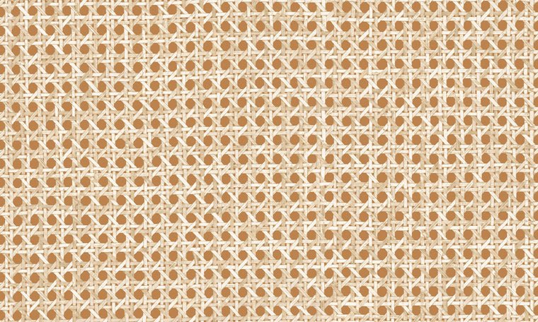 ARTE Le Rotin Behang Terracotta 60514 - LAB COLOUR THE WORLD