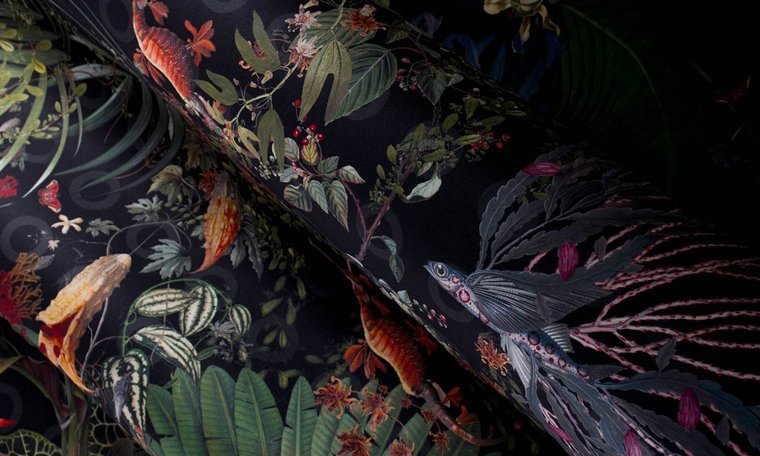 ARTE Moooi Menagerie of Extinct Animals Behang Ivory MO2072 - LAB COLOUR THE WORLD