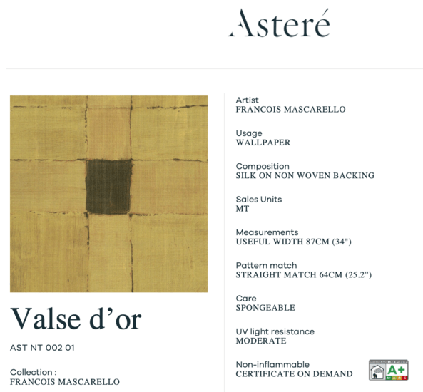 Asteré Jeu de Dame Behang AST_NT_002_01 - LAB COLOUR THE WORLD