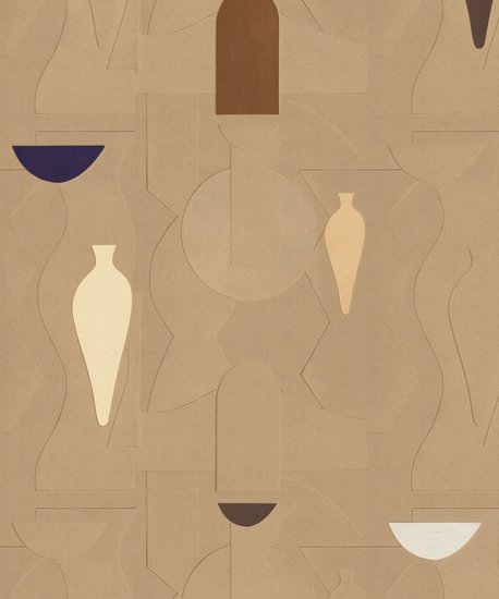 Asteré Terrazzo de Papier Behang AST_NT_024_03 - LAB COLOUR THE WORLD