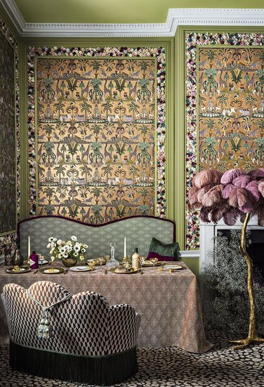 Cole & Son Afrika Kingdom Behang Metallic Bronze 119/5025 - LAB COLOUR THE WORLD