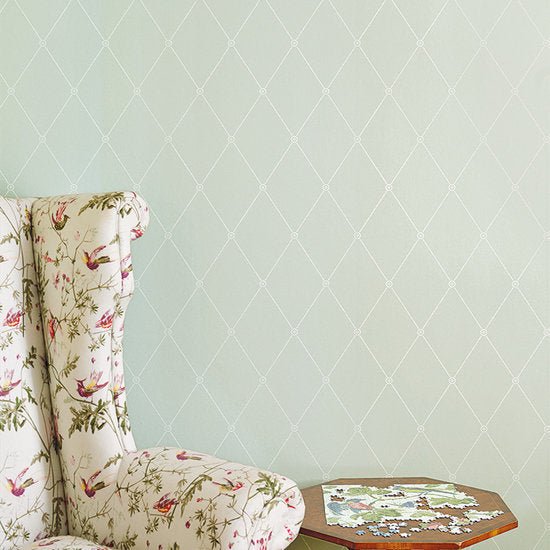 Cole & Son Archive Anthology Large Georgian Rope Trellis behang 100/13063 - LAB COLOUR THE WORLD