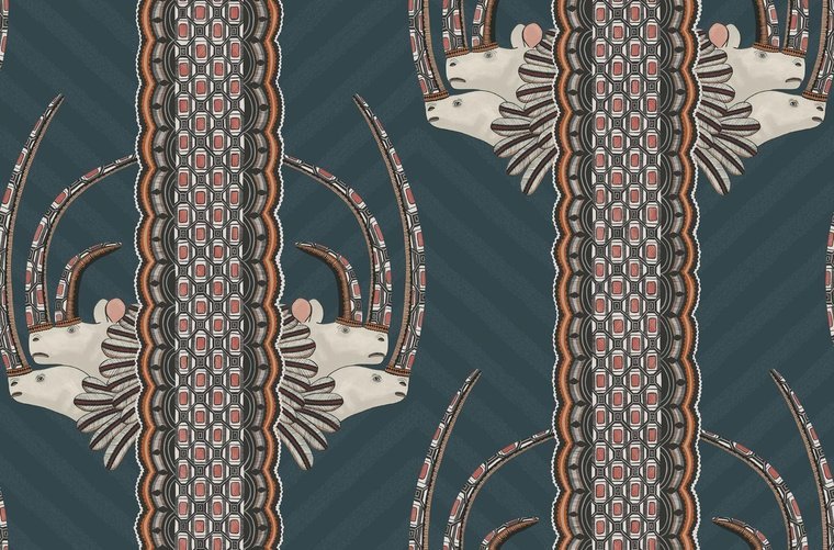 Cole & Son Ardmore Collection Jabu behang 109/3015 - LAB COLOUR THE WORLD