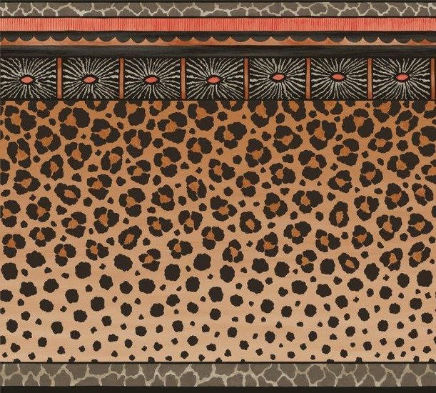 Cole & Son Ardmore Collection Zulu Border behang 109/13060 - LAB COLOUR THE WORLD