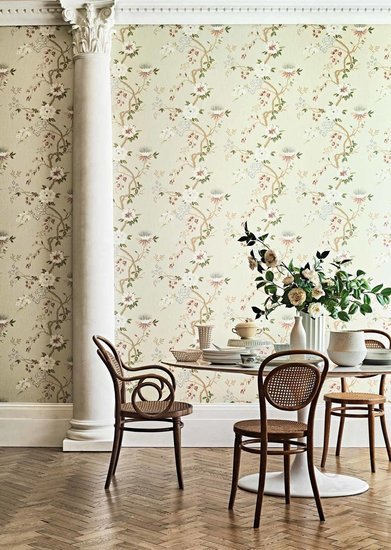Cole & Son Botanical ~Botanica~ Camellia behang 115/8027 - LAB COLOUR THE WORLD