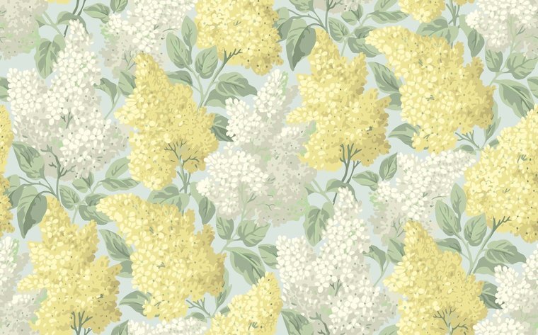 Cole & Son Botanical ~Botanica~ Lilac behang 115/1003 - LAB COLOUR THE WORLD