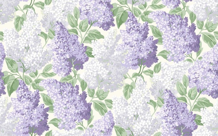 Cole & Son Botanical ~Botanica~ Lilac behang 115/1004 - LAB COLOUR THE WORLD