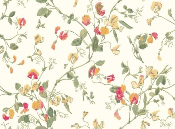 Cole & Son Botanical ~Botanica~ Sweet Pea behang 100/6027 - LAB COLOUR THE WORLD
