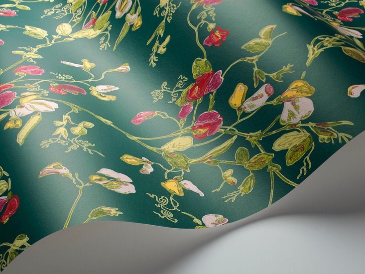Cole & Son Botanical ~Botanica~ Sweet Pea behang 115/11033 - LAB COLOUR THE WORLD