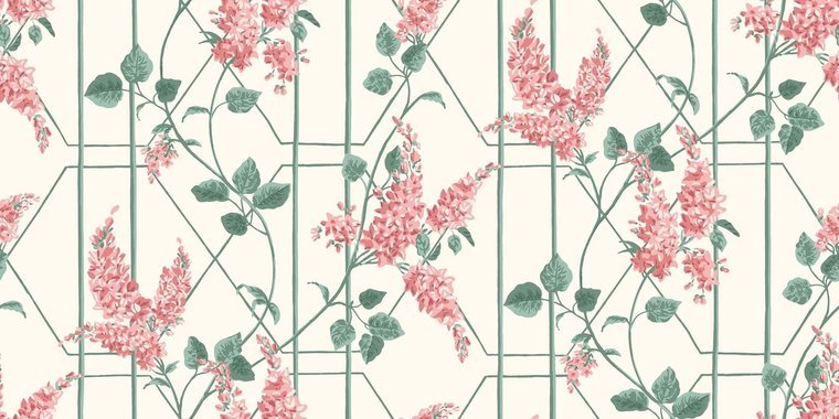 Cole & Son Botanical ~Botanica~ Wisteria behang 115/5012 - LAB COLOUR THE WORLD