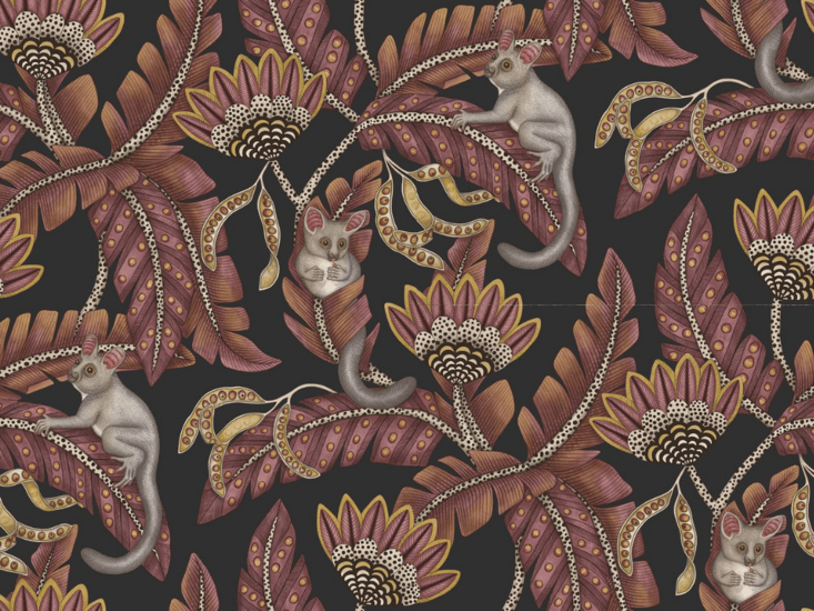 Cole & Son Bush Baby Behang 119/7033 - LAB COLOUR THE WORLD
