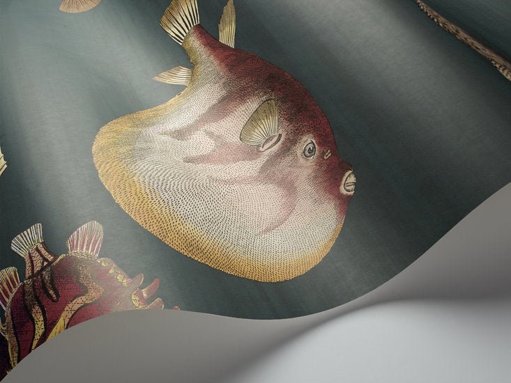 Cole & Son Fornasetti Selection Acquario behang 114/12024 - LAB COLOUR THE WORLD