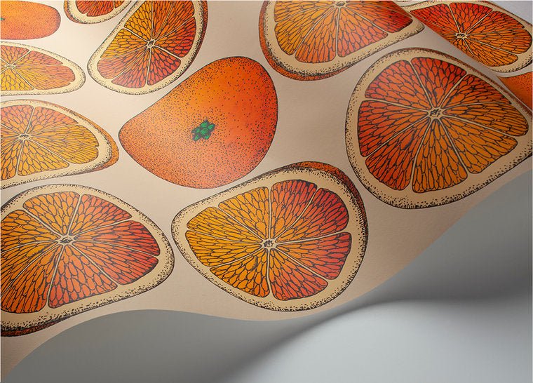 Cole & Son Fornasetti Selection Arance behang 114/24047 - LAB COLOUR THE WORLD