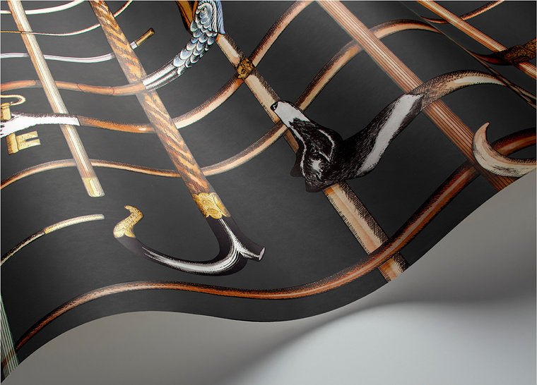 Cole & Son Fornasetti Selection Bastoni behang 114/14028 - LAB COLOUR THE WORLD