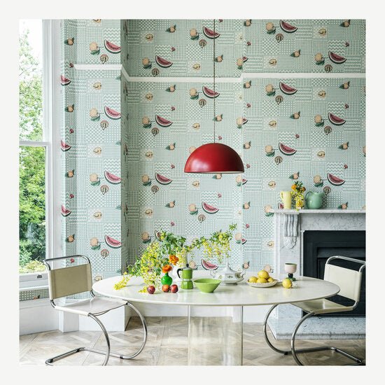 Cole & Son Fornasetti Senza Tempo II Frutta e Geometrico behang 123/6029 - LAB COLOUR THE WORLD